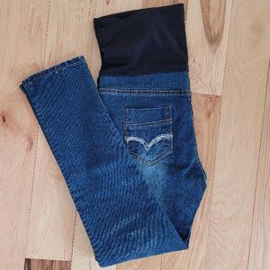Maternity Jean Women's XL Embellished Pockets